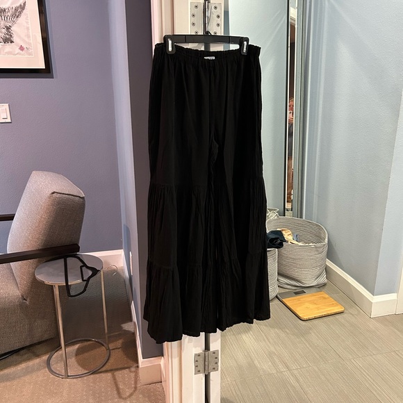 Super Wide leg boho gauze pants - Picture 4 of 4